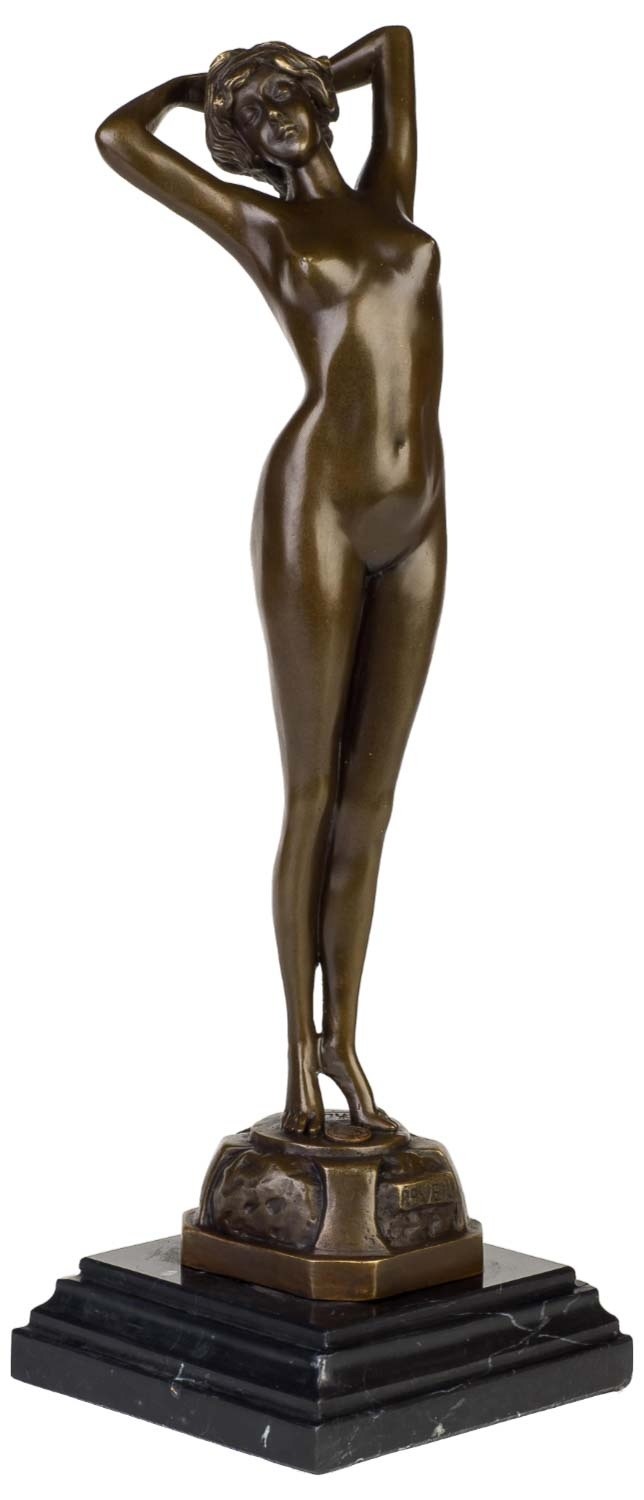 Bronzeskulptur Frau Erotik Kunst im Antik-Stil Bronze Figur Statue 42cm Bronzeskulptur Frau Erotik Kunst im Antik-Stil Bronze Figur Statue 42cm