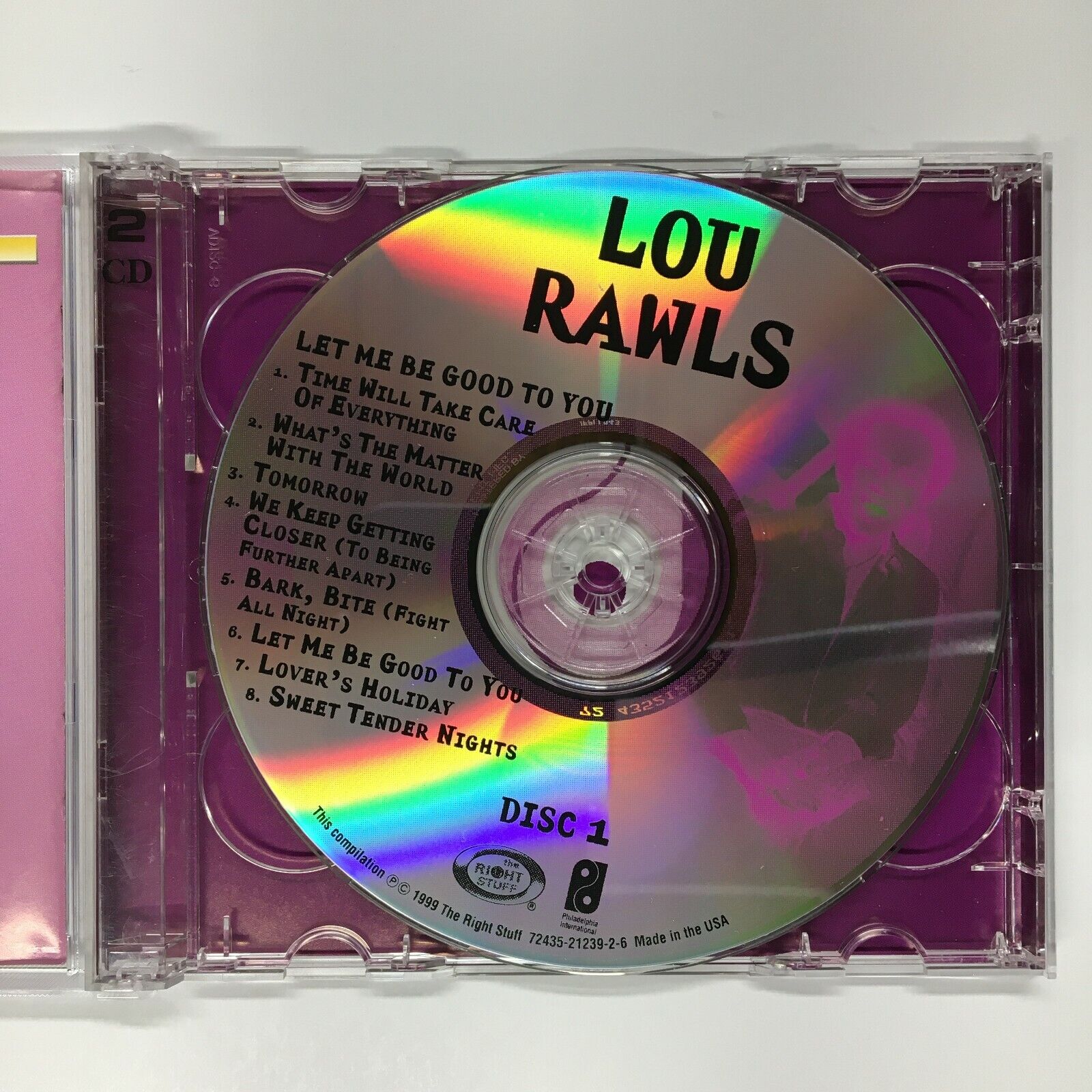 LOU RAWLS - Sit Down & Talk To Me / Let Me Be Good To You - 2 CD - Original  724352123926