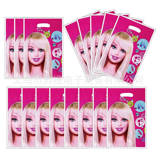 Barbie Girl Theme 10Pcs/Lot Kids Girls Favors Happy Birthday Party Gifts Surpris - Picture 3 of 8