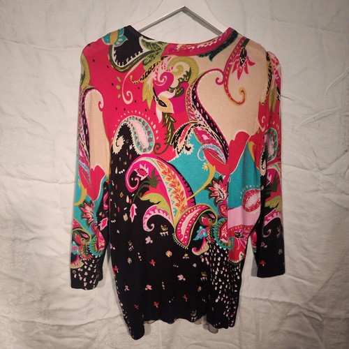 Maglione cardigan colorato VENINI taglia L - Foto 5 di 5