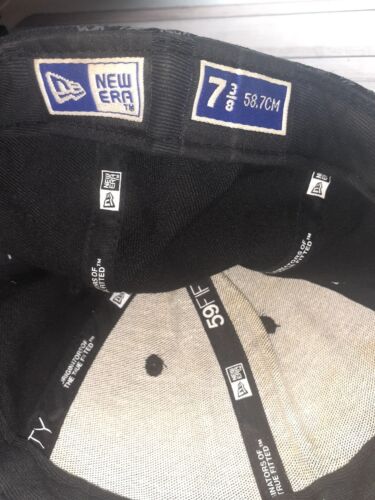 Emerica Hat Cap New Era Size 7 3/8 Fitted Black/Gold 59Fifty with sticker - Picture 8 of 8