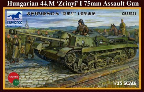 BRONCO CB35121 Hungarian 75mm Assault Gun 44.M 1 35 BRONCO CB35121 Hungarian 75mm Assault Gun 44.M 1 35