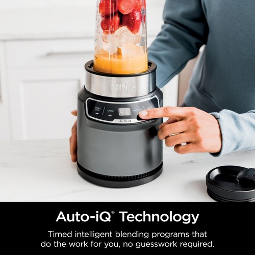 Ninja Nutri-Blender Pro with Auto IQ, 1000 Watts, Personal Blender, BN400 - Picture 10 of 10