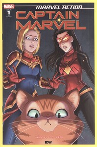 Marvel-Action-Captain-Marvel-1-Leuver-1-10-Incentive-Variant-NM-2019