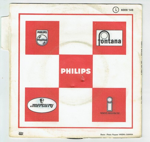 Enrico MACIAS Vinyle 45T OUI, MOI J'ESPERE - C'EST DU SOLEIL -PHILIPS 6009149 - Imagen 3 de 3