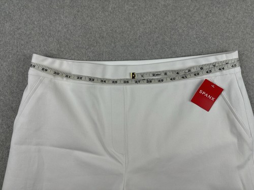 Spanx On-the-Go 6"" Damenshorts silberfarbenes Futter klassisch weiß neu Größe XL 20375R - Bild 9 von 21