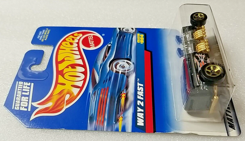 Hot Wheels Way 2 Fast Mattel #994 1998 Black\Gold Diecast New 3 - Picture 2 of 8