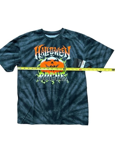 Halloween Rocks U.S. Tour Graphic Pumpkin Shirt Size Large 10-12 Youth Kids - Picture 3 of 7