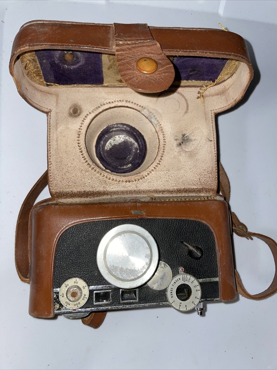 argus C3 COATED CINTAR 50MM f/3.5 革ケース付 Argus C3 Brick 35mm Rangefinder Camera w/ 50mm F3.5 Cintar Lens