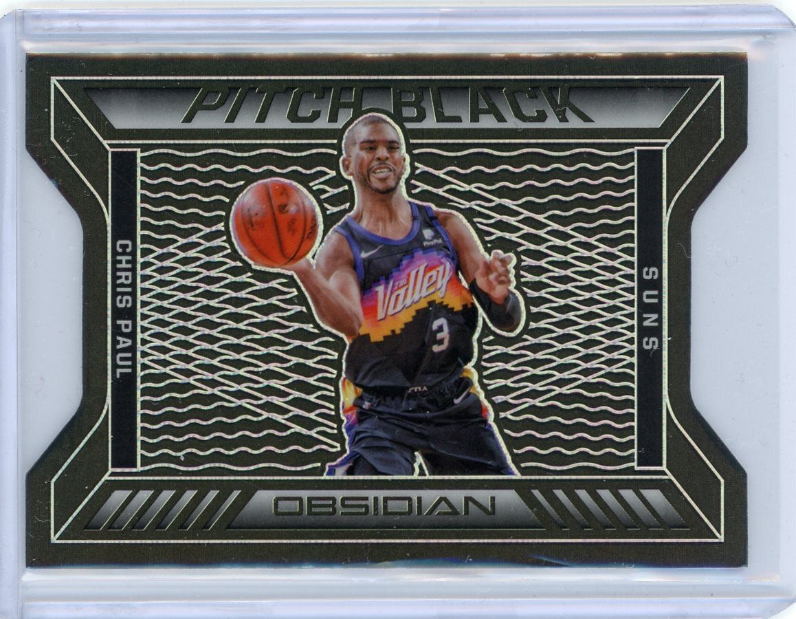 2020-21 Panini Obsidian Basketball Pitch Black #19 Chris Paul #03/99