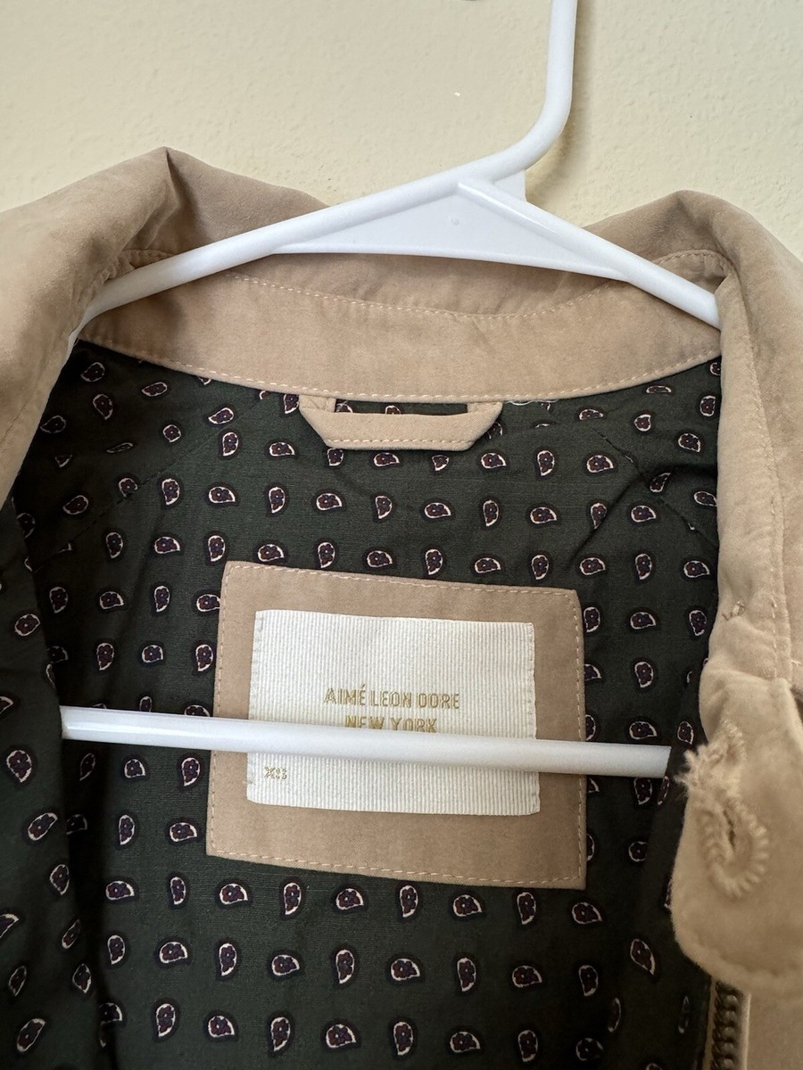 Aime Leon Dore Club Collar Jacket Tan XS | eBay