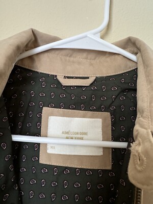 Aime Leon Dore Club Collar Jacket Tan XS | eBay