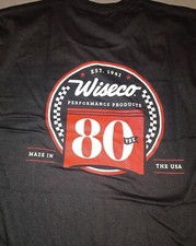 Wiseco Pistons 80th Anniversary Mens Tee Large