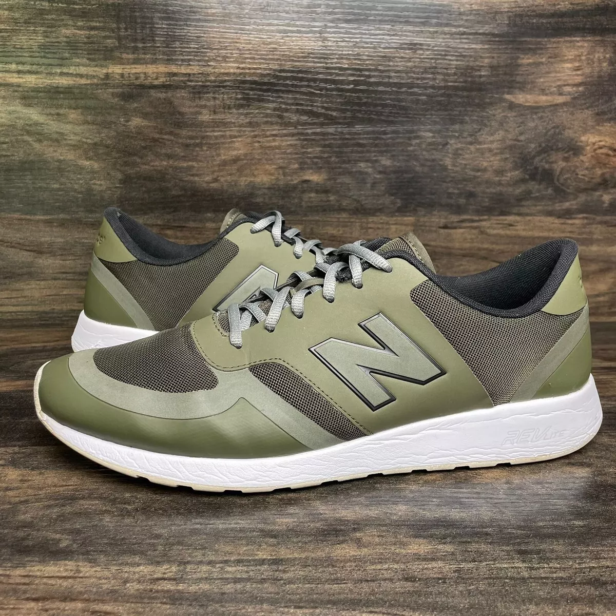 New Balance 420 Olive Green Running Sport Sneakers Men s Size US 12 MRL420OB