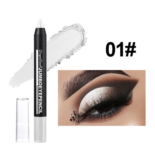 12 Colours Glitter Eyeshadow Stick Eye Shadow Pen Shimmer Pearlescent Beauty - Picture 10 of 22