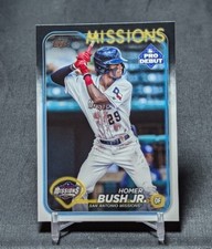 Homer Bush Jr. Prospect 2024 Topps Pro Debut Card #PD-65 San Antonio Missions