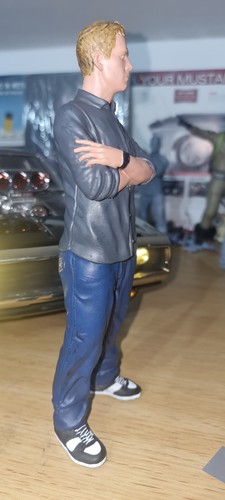Brian O'Conner Figure DeAgostini 1/8 Handpainted Resina Fast and Furious 3DPrint - Foto 6 di 8