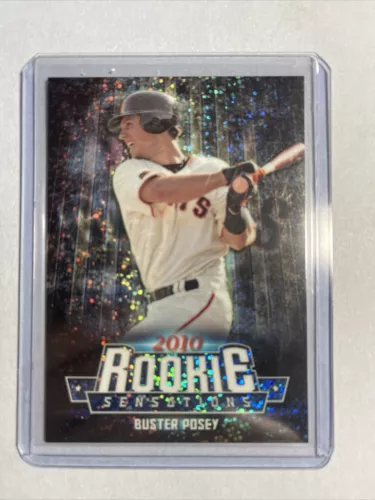 BUSTER POSEY 2016 Topps Chrome Update Mega Box 2010 Rookie Sensations Refractor