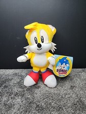 Sonic The Hedgehog 9-Inch Plush - Tails Jakks Pacific Sega Soft Stuffed Toy NWT