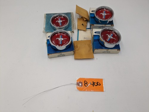 NOS 1965-1966 Mustang Wheel Center Cap - Set of 4 - Picture 10 of 11
