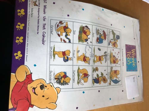 H12 H17 H18 Three Winnie Pooh & Friends cross stitch PATTERNS - Picture 6 of 13
