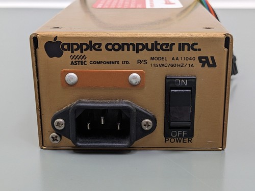 Apple II II+ Power Supply 605-5703 (Astec AA11040) Fully Load Tested + Recapped - Bild 3 von 4