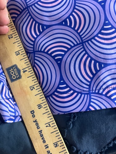Psycho Bunny Swimsuit Mens Size Large Swim Trunks Purple Geometric Pattern - Picture 10 of 10