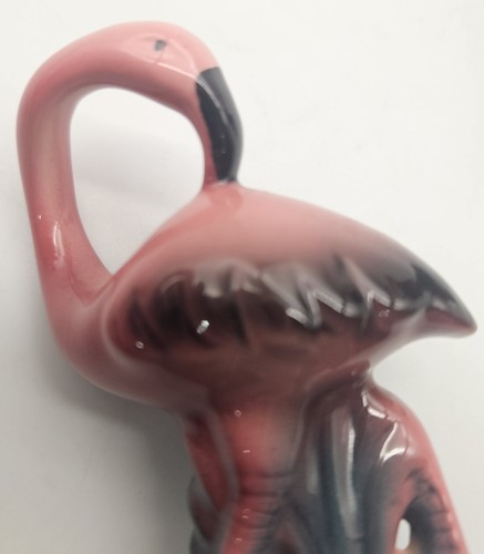 Salero y pimentero de cerámica Flamingo 1986 vintage 5 y centavo 4" - Imagen 7 de 12