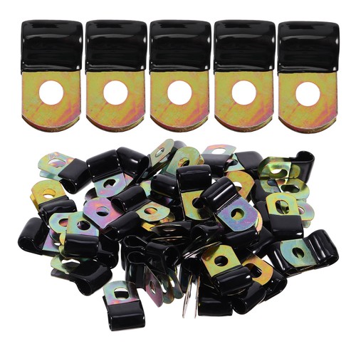 50 Pcs Kabelschelle Aus Edelstahl Schnurbefestigungsclip Kabelbaumklammern - Afbeelding 9 van 12