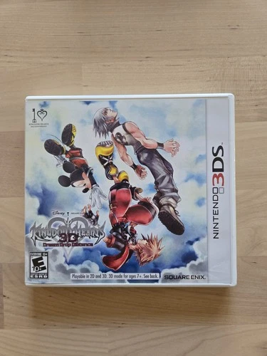 Kingdom Hearts 3D: Dream Drop Distance (Nintendo 3DS, 2012) Very Good Tested