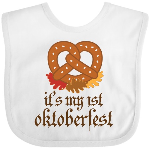 Inktastic 1er Oktoberfest Festival Alemán Babero Primera Celebración Ropa