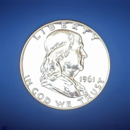 1961 Proof Franklin Half Dollar
