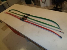 4 Vintage Archery Fiberglass Recurve/Long Bows-2  Indian, 2 Unknown