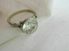 Art Deco Antique 2.50 Ct White Diamond Vintage Wedding Ring 925 Sterling Silver