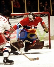 Ken Dryden Making a Save Montreal Canadiens 8x10 NHL Hockey Photo
