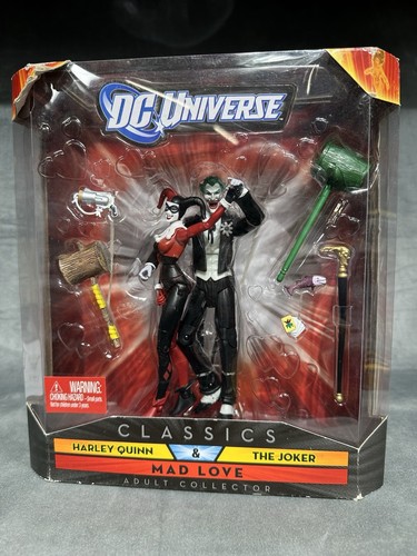 Harley Quinn & The Joker Mad Love DC Universe Classics Mattel 2010 Neu in OVP