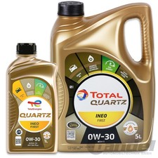 6L TOTAL QUARTZ INEO FIRST 0W-30 f&uuml;r PSA PEUGEOT B71 2312 B71 2302 ACEA C1
