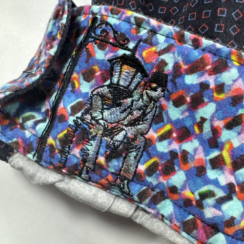 Robert Graham klassische Passform Flip Cuff Hemd Herren 2XL quadratisch geometrisch adrett LESEN - Bild 9 von 15