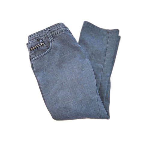 FRANCO UOMO Custom Made Jean Slacks Dark Gray 36 x 26.5