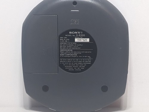 Sony D-E220 Walkman blu lavanda lettore compact disc portatile ESPMAX - testato! - Foto 9 di 12