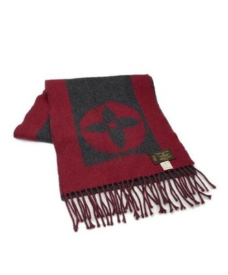 LOUIS VUITTON Wool Angora Écharpe Cardiff/Wool Angora Stole 401486 #347