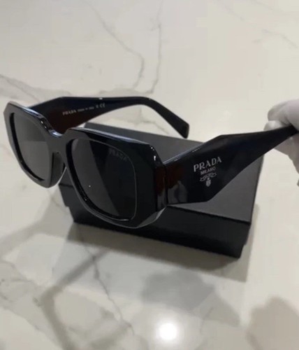 PRADA 17WS DESIGNER SUNGLASSES - BRAND NEW - HEXAGONAL SUNGLASSES - CLEARANCE SA - Picture 2 of 9