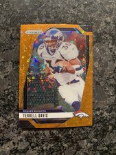 2024 Panini Prizm Terrell Davis Orange Disco Prizm #91