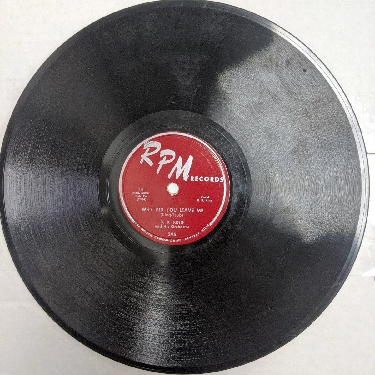 78 RPM Vinyl Records B.B. King for sale | eBay