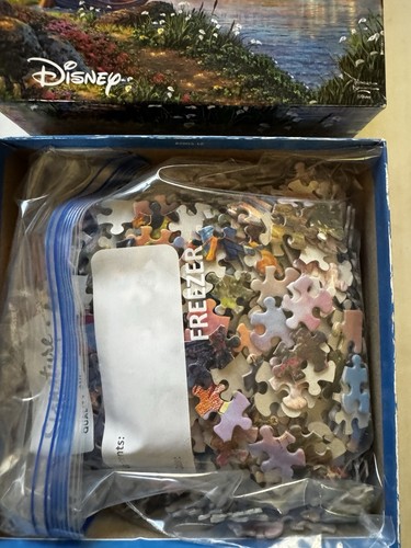CEACO 750 Piece Puzzle 2015 Disney Thomas Kinkade BEAUTY AND THE BEAST II - Picture 4 of 5