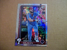2025 TOPPS SERIES 2 -WESTON WILSON SANDGLITTER ALT-1 (SHOULD BE #498) - PHILLIES