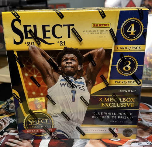 🔥2020-21 SELECT BASKETBALL MEGA BOX SEALED Brand New Sealed Edwards Haliburton - Picture 1 of 4