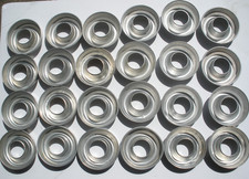 Vintage Aluminum Donut Cake Pans Lot of 24 Mini Baking Tins Mold Jello