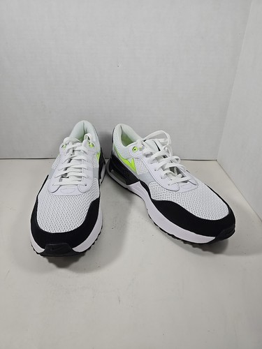 Nike Air Max SYSTM DM 9537 100 Volt 2022 White Black Lime Mens (Size 13) Walking - Picture 6 of 21