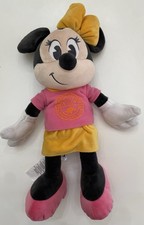 Disney Parks Animal Kingdom Minnie Mouse Safari Plush Doll 16 Inch